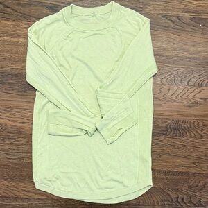 Light yellow Lululemon sweater